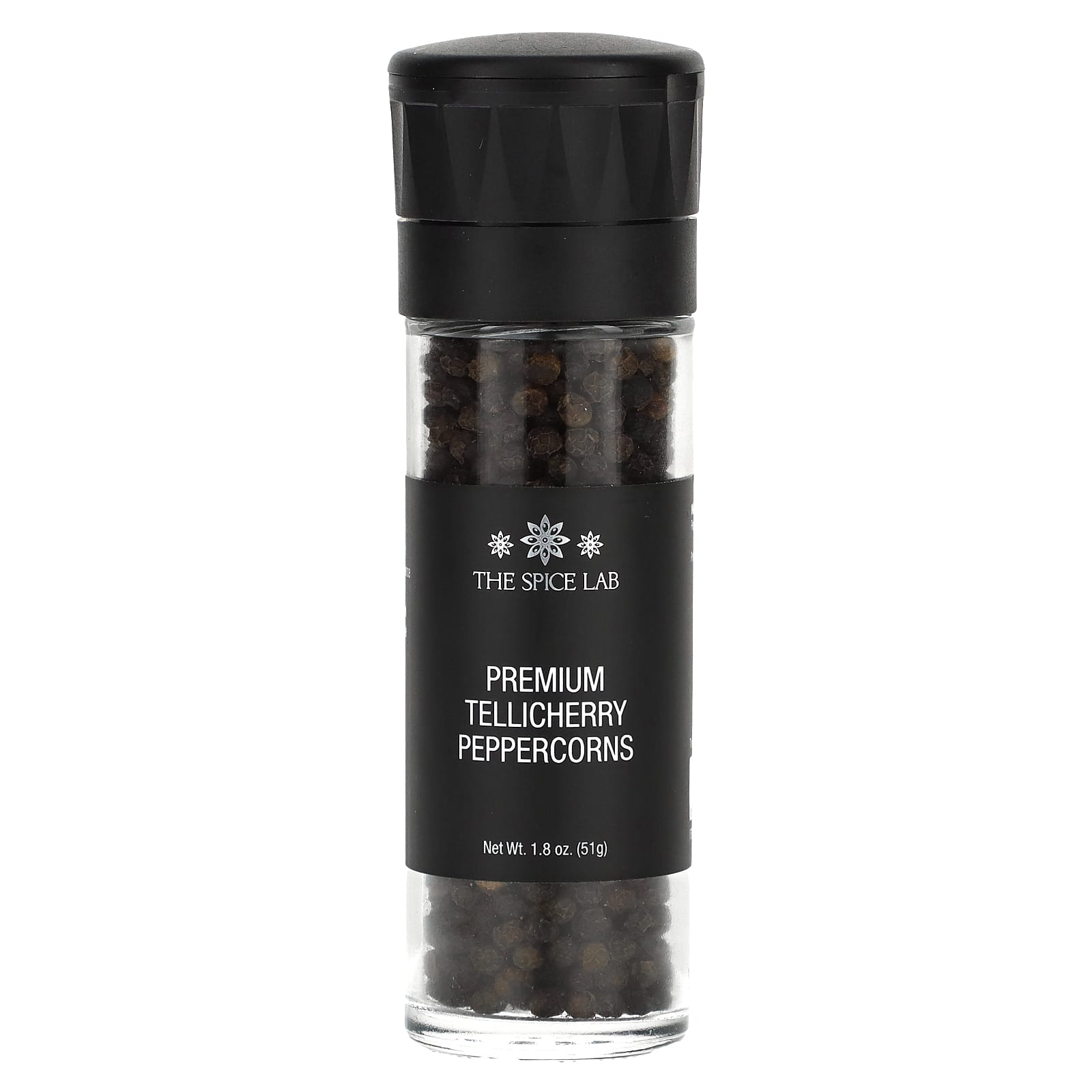 The Spice Lab, Premium Tellicherry Peppercorns, 1.8 oz (51 g) - Image 1