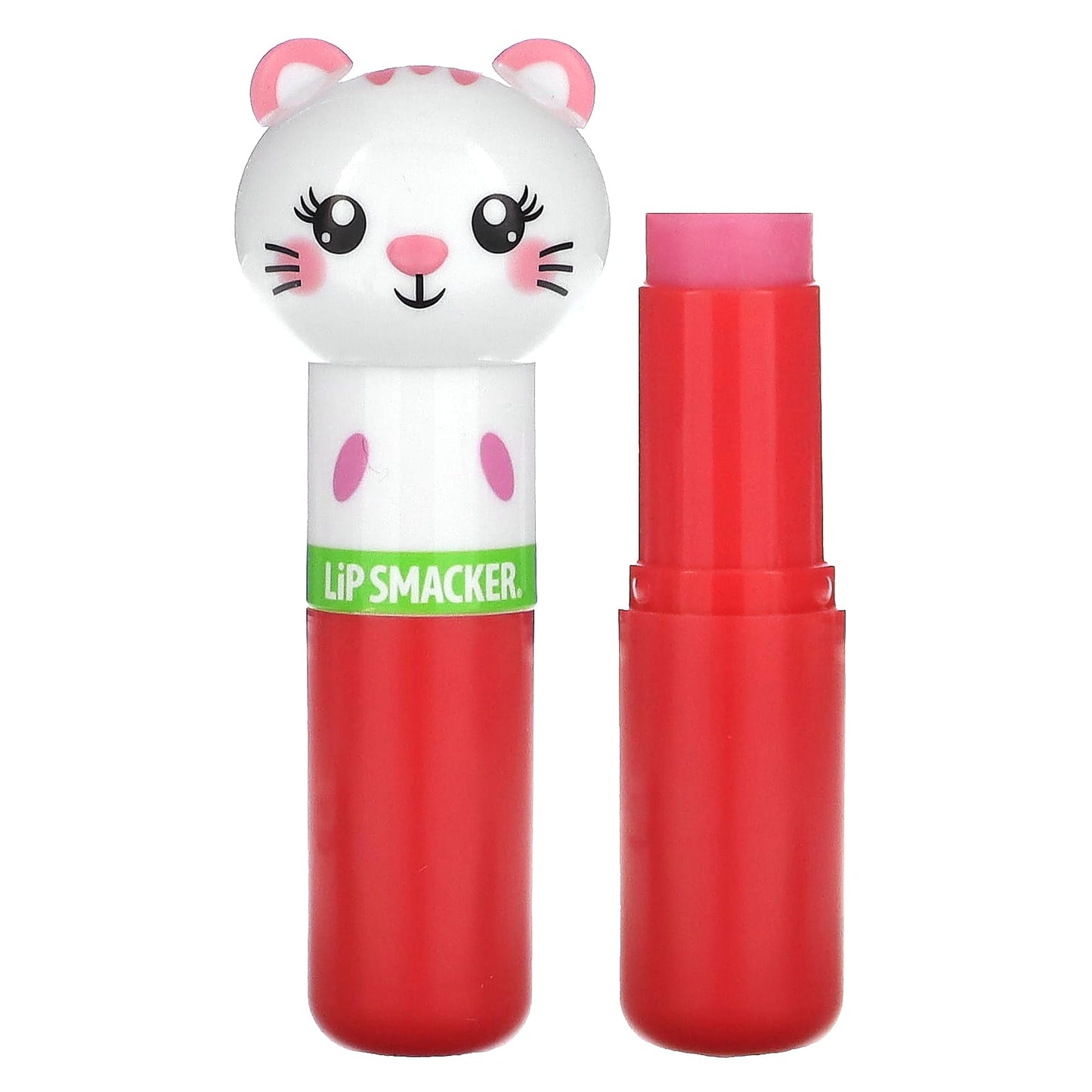 Lip Smacker, Lippy Pals Balm, Kitty, Water Meow-lon, 0.14 oz (4 g) - Image 1