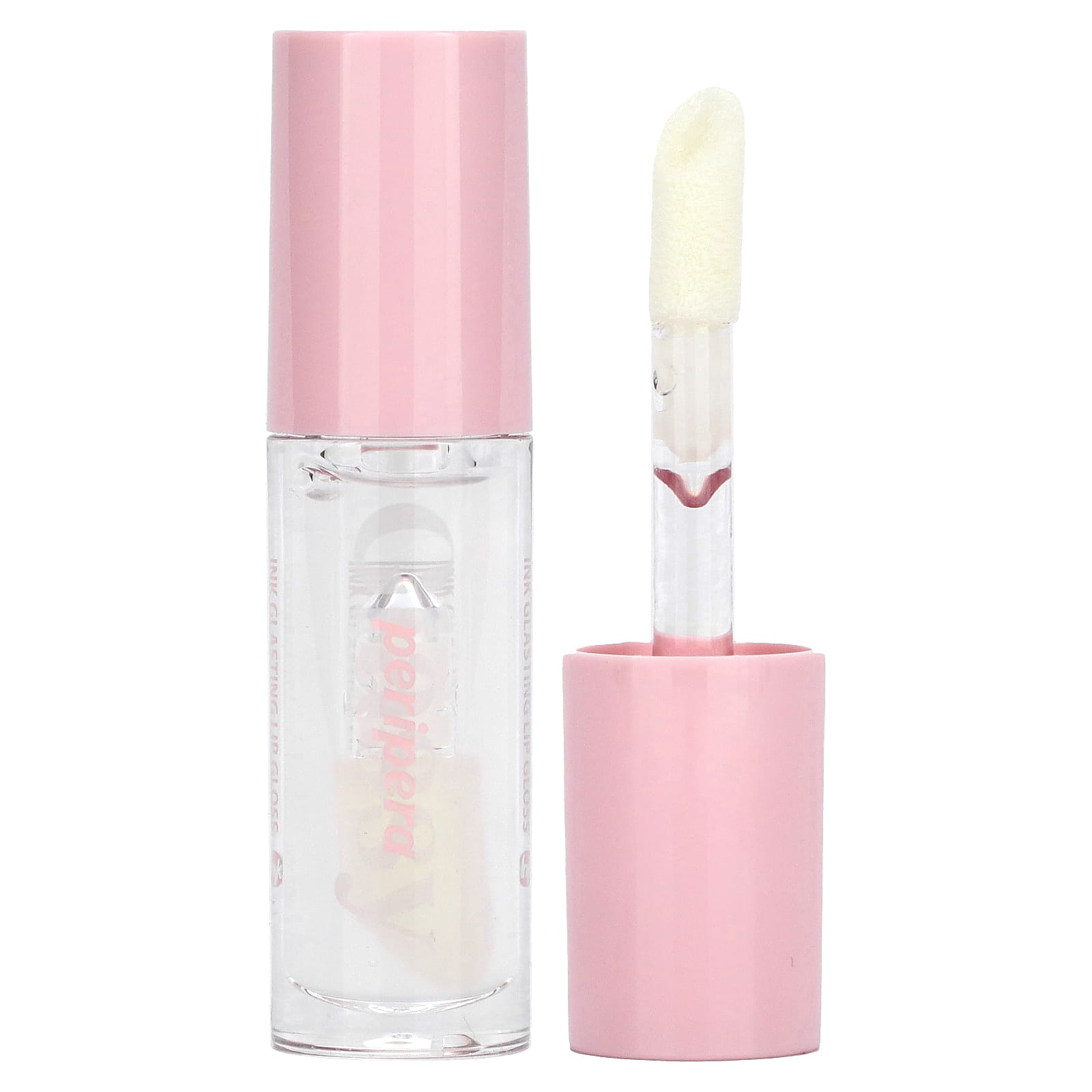 Peripera, Ink Glasting Lip Gloss, 01 Clear, 0.15 fl oz (4.5 ml) - Image 1