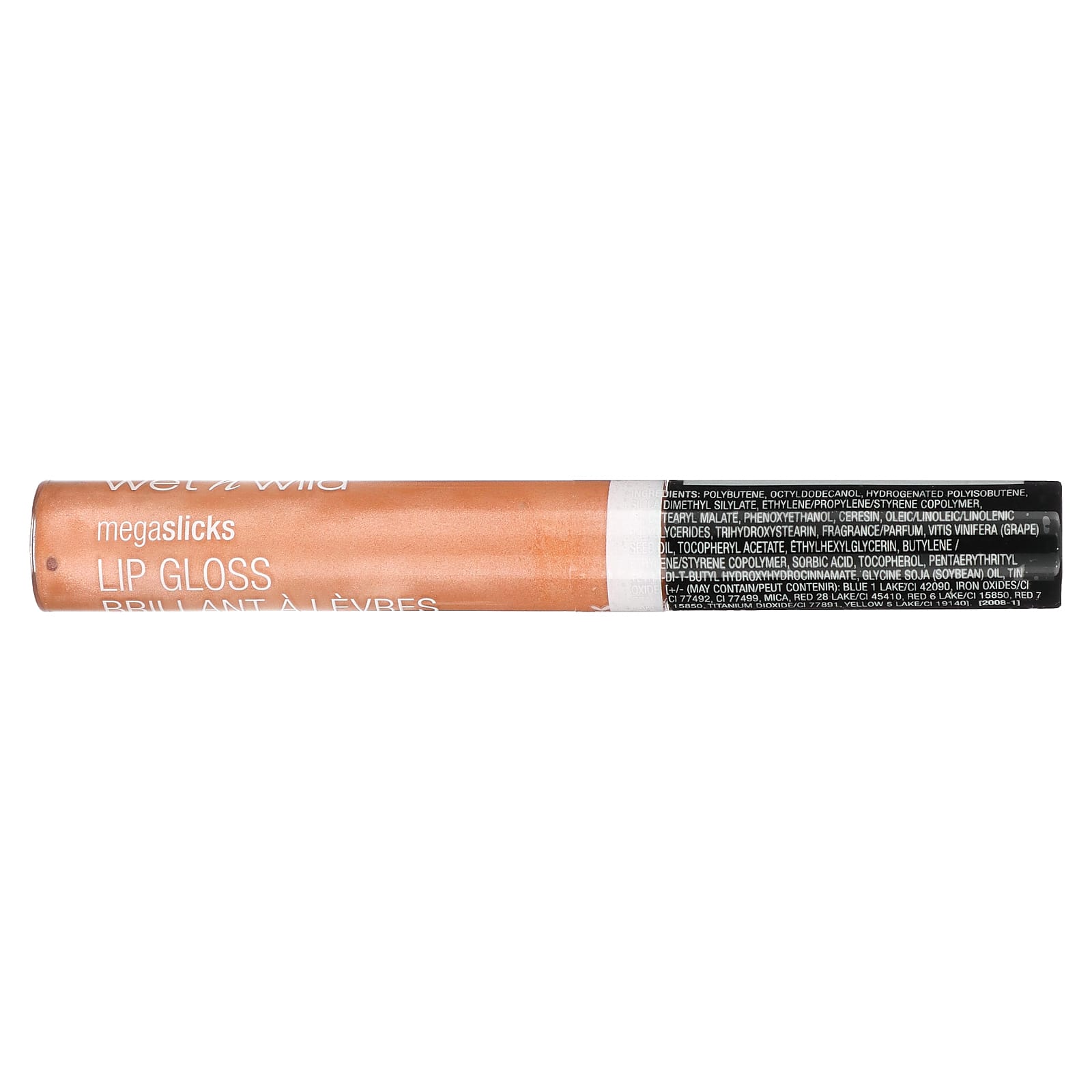 wet n wild, MegaSlicks, Lip Gloss, 556B Sun Glaze, 0.07 fl oz (2.2 ml) - Image 2