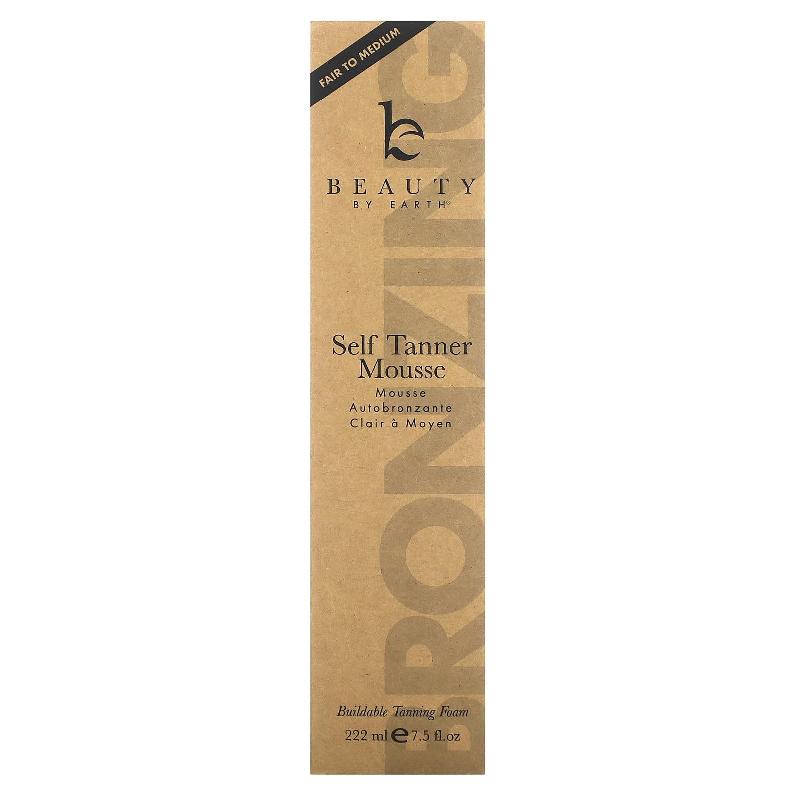 Eco-Friendly Self Tanner Mousse - Natural, Vegan & Cruelty-Free - Image 2