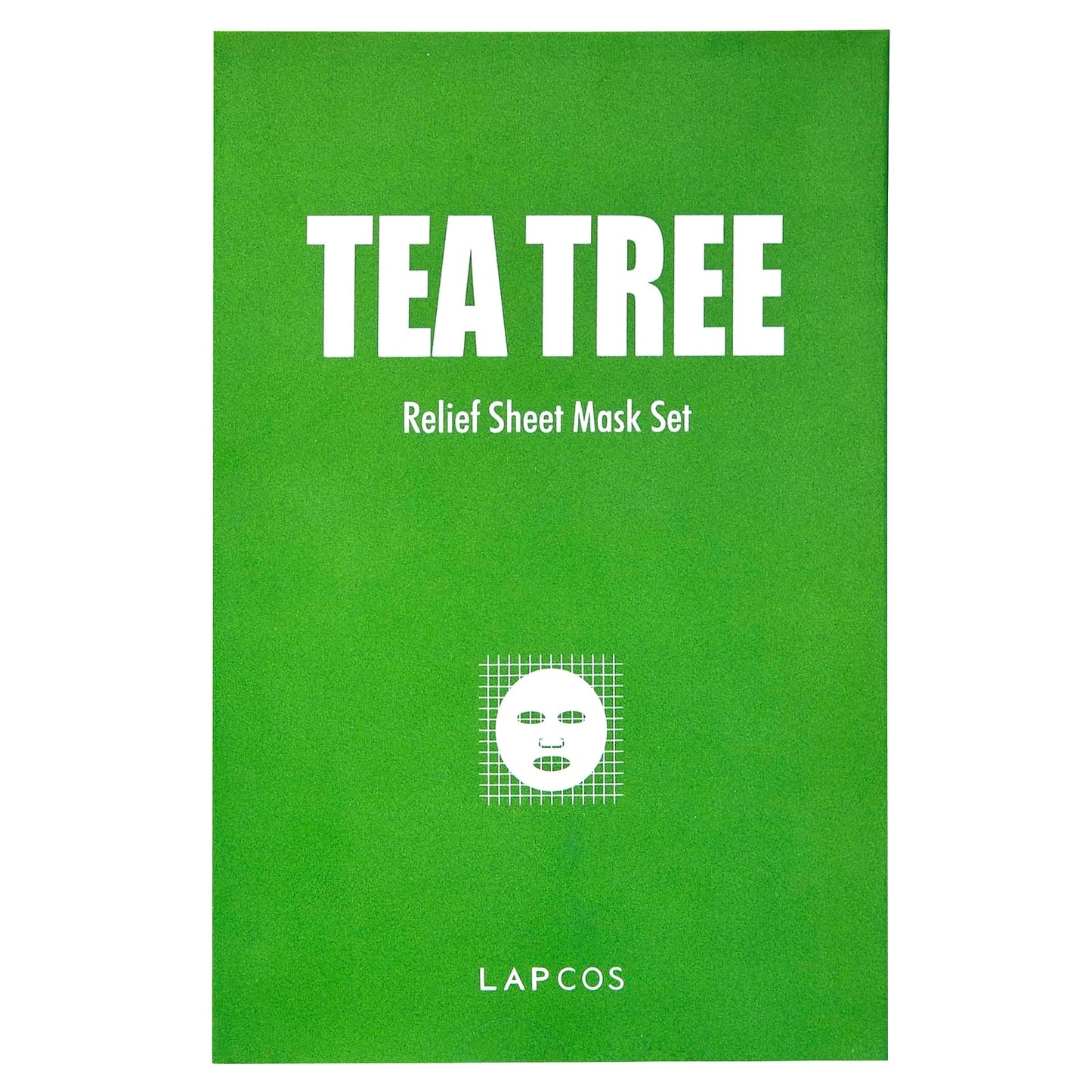 Lapcos, Tea Tree Relief Beauty Sheet Mask Set, 5 Sheets, 0.84 fl oz (25 ml) Each - Image 2