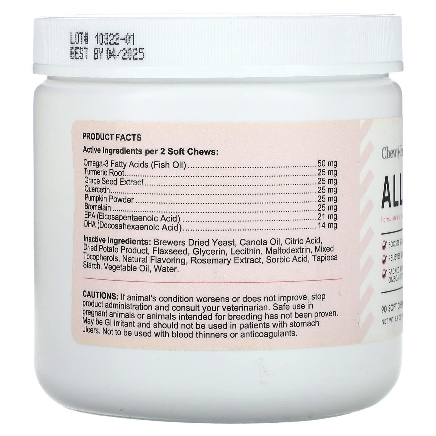 Boost Your Dog's Immune & Respiratory Health with Chew + Heal Allergy Aid - Image 2