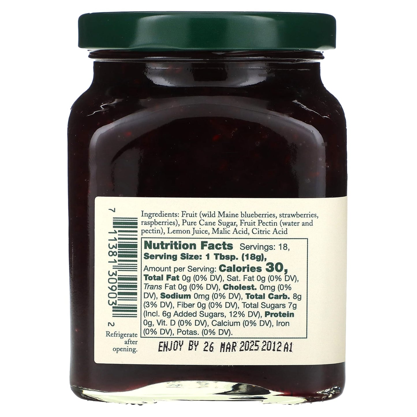 Stonewall Kitchen, Mixed Berry Jam, 11.5 oz (326 g) - Image 2