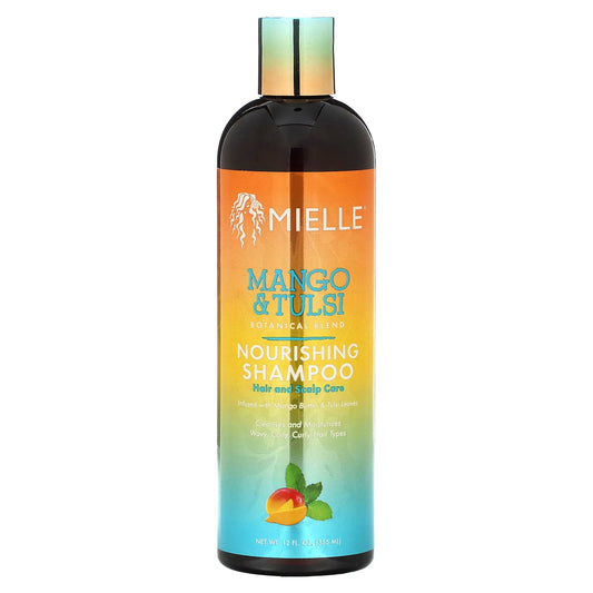 Mielle, Nourishing Shampoo, Mango & Tulsi, 12 fl oz (355 ml) - Image 1