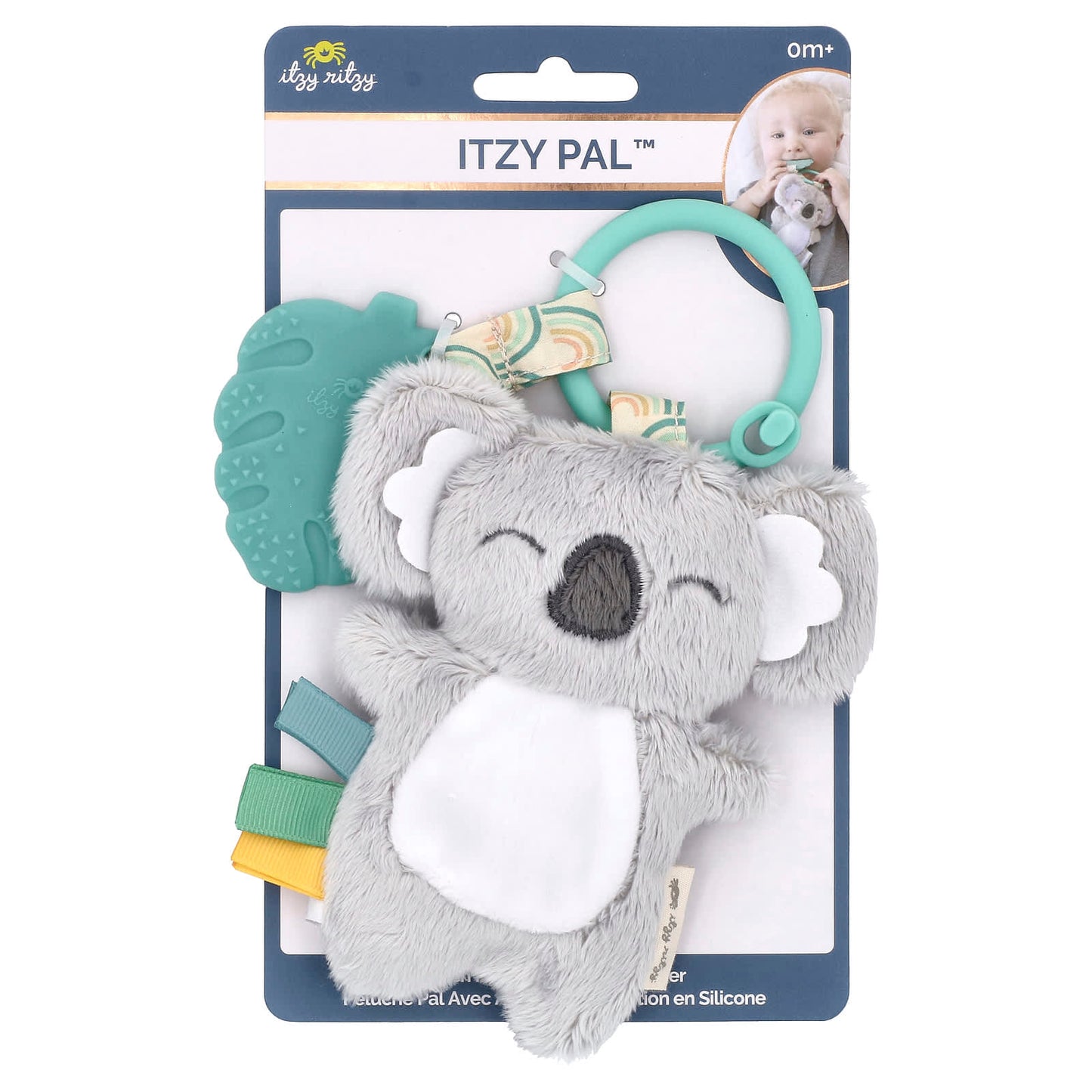 Koala Plush Toy with Teether for 0+ Months | itzy ritzy - Image 1