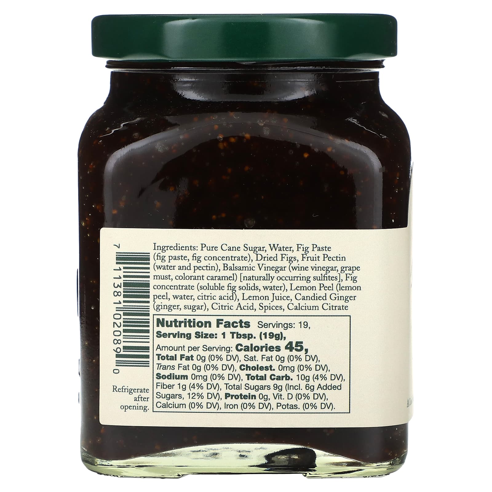 Stonewall Kitchen, Fig & Ginger Jam, 12.5 oz (354 g) - Image 2
