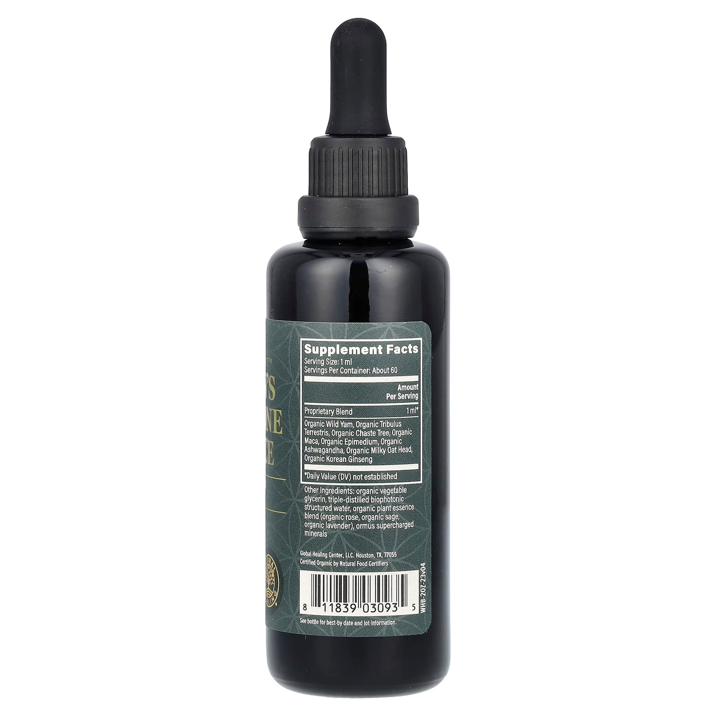 Global Healing Hormone Balance & Energy Support Supplement - 2 fl oz - Image 2