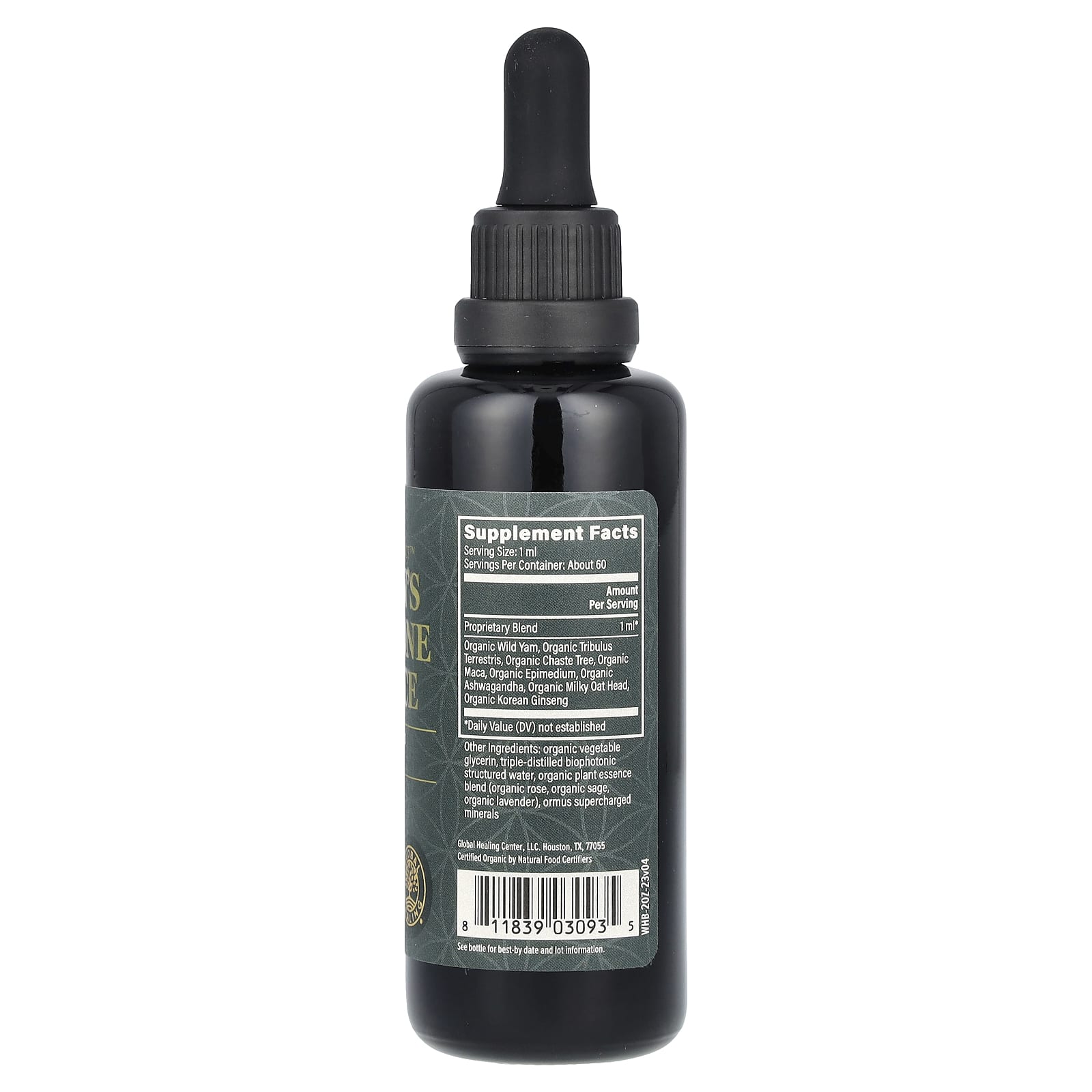 Global Healing Hormone Balance & Energy Support Supplement - 2 fl oz - Image 2