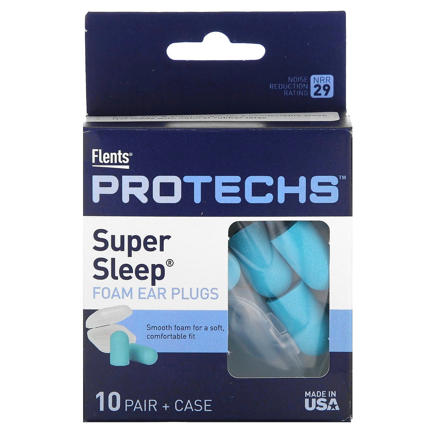 Flents Foam Ear Plugs - Soft, Comfortable Noise Reduction for Sleeping - Image 1