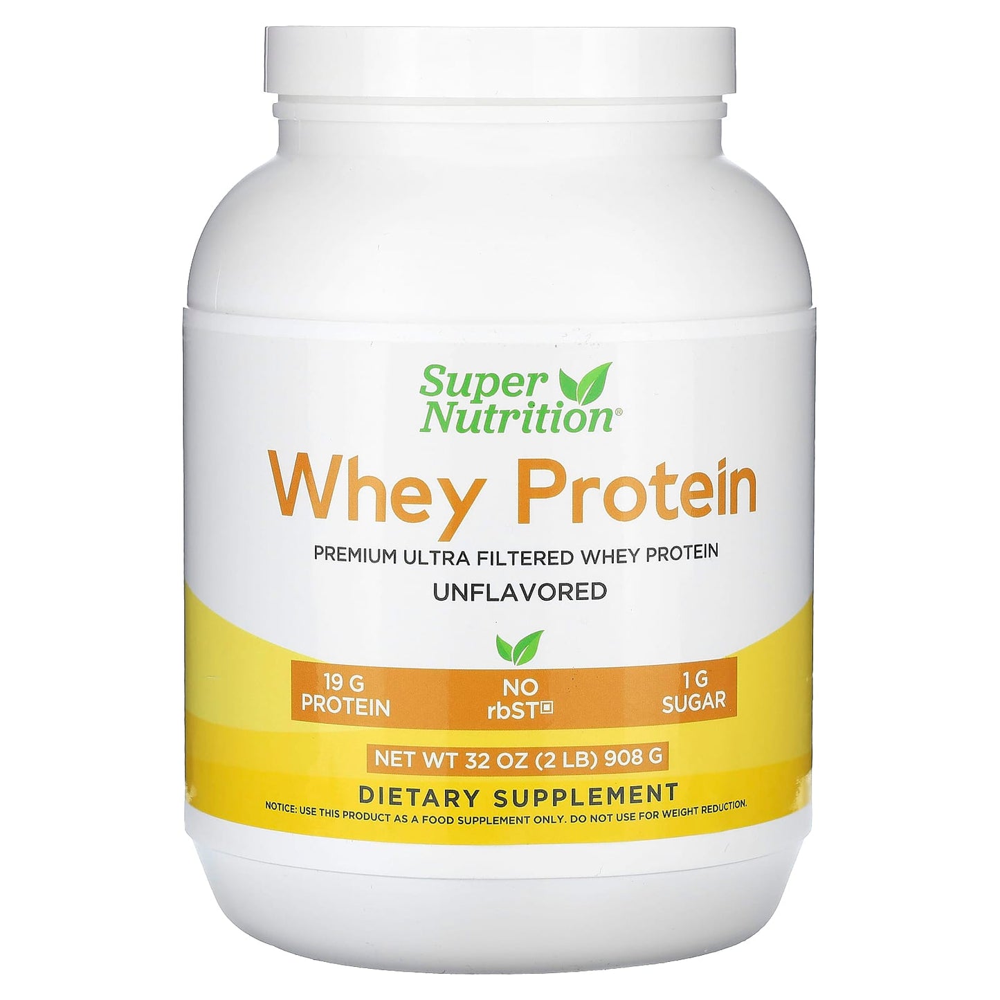 Ultra Filtered Whey Protein Powder for Lean Muscle | Non-GMO & rbST Free - Image 1