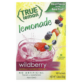True Citrus Lemonade Drink Mix, 10 Packets, 0.11 oz Each