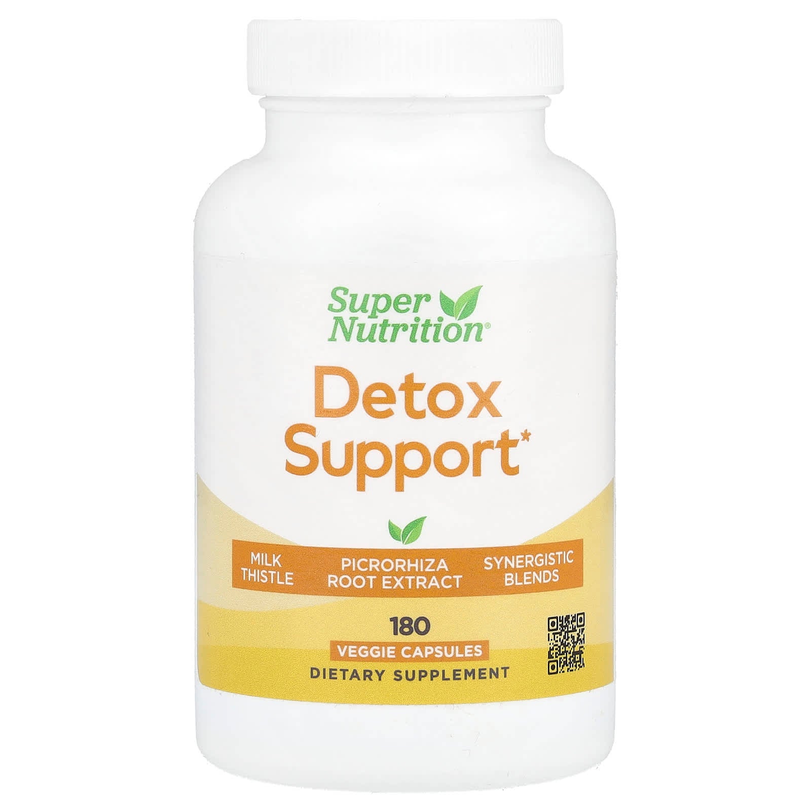 Liver Health Support with Milk Thistle & Detox Blend - 180 Veggie Capsules - Image 1