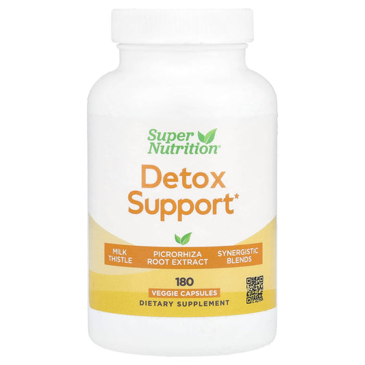 Liver Health Support with Milk Thistle & Detox Blend - 180 Veggie Capsules - Image 1