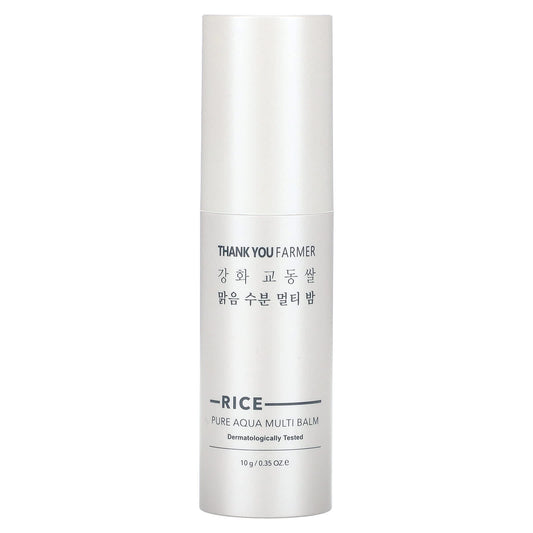 Thank You Farmer, Rice, Pure Aqua Multi Balm, 0.35 oz (10 g) - Image 1