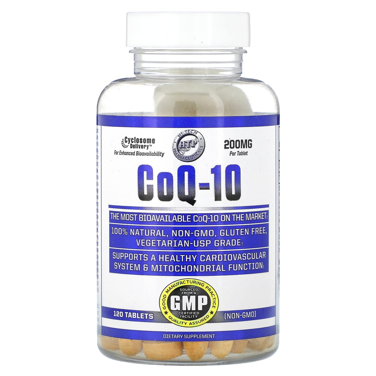 Hi Tech CoQ-10 200mg - Maximum Bioavailability, Heart Health & Energy - Image 1