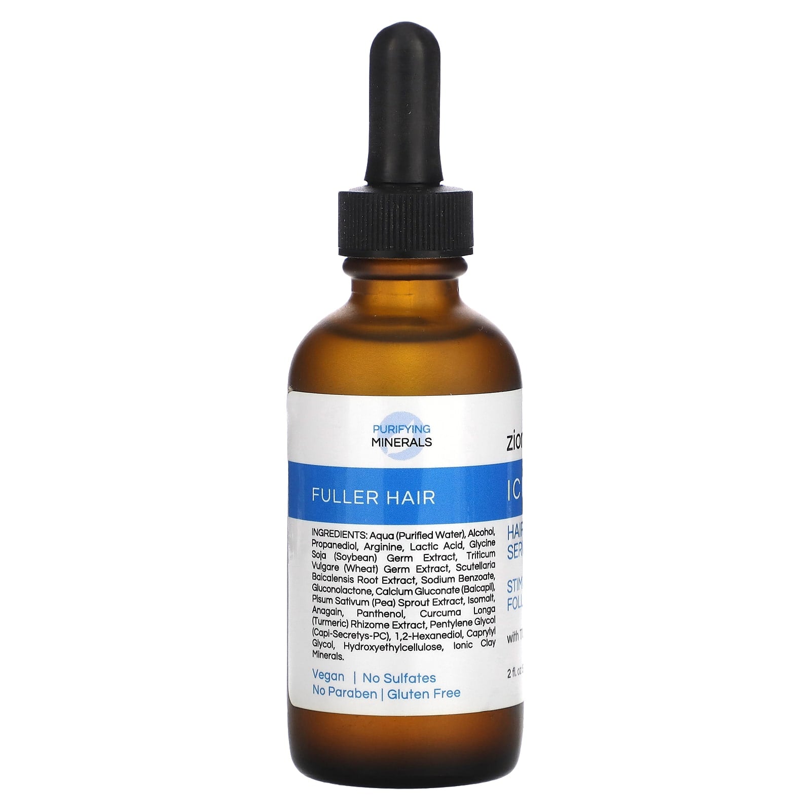 Zion Health, ICI Hair, Hair Multiplier Serum, 2 fl oz (59.15 ml) - Image 2