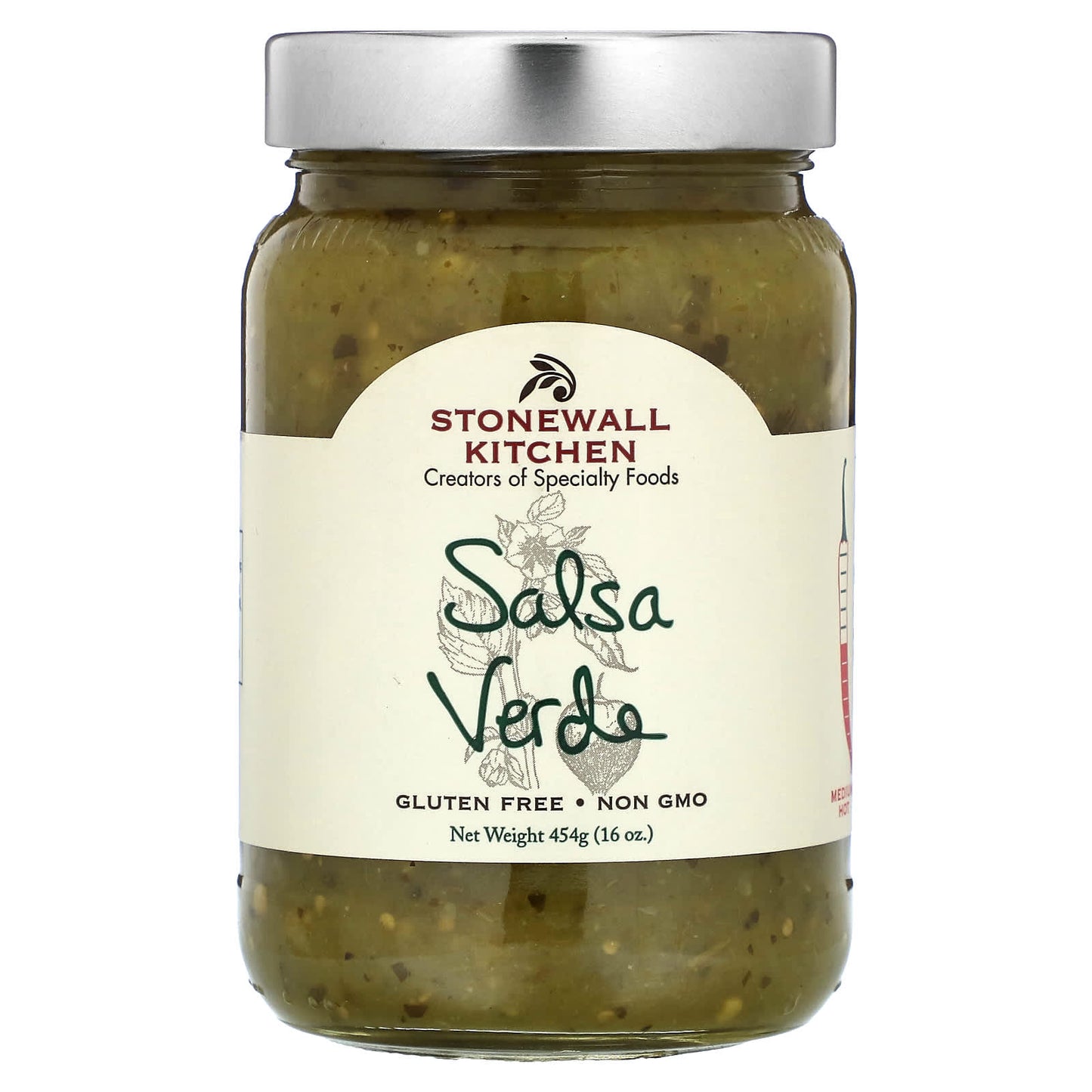 Stonewall Kitchen, Salsa Verde, Medium Hot , 16 oz (454 g) - Image 1