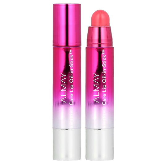 Almay Rosy Glaze Lip Oil-in-Stick, Lightweight Moisturizing Shine - Image 1