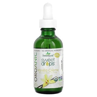 Zero-Calorie Stevia Sweetener by SweetLeaf Stevia - Vanilla Crème, 2 fl oz