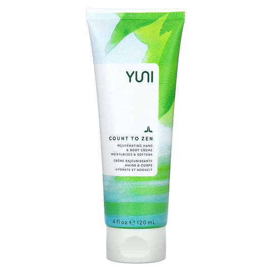Yuni Beauty, Count to Zen, Rejuvenating Hand & Body Creme, 4 fl oz (118 ml) - Image 1