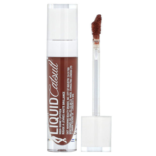 wet n wild, MegaLast, Liquid Catsuit, High-Shine Lipstick, 945B Cedar Later, 0.2 oz (5.7 g) - Image 1