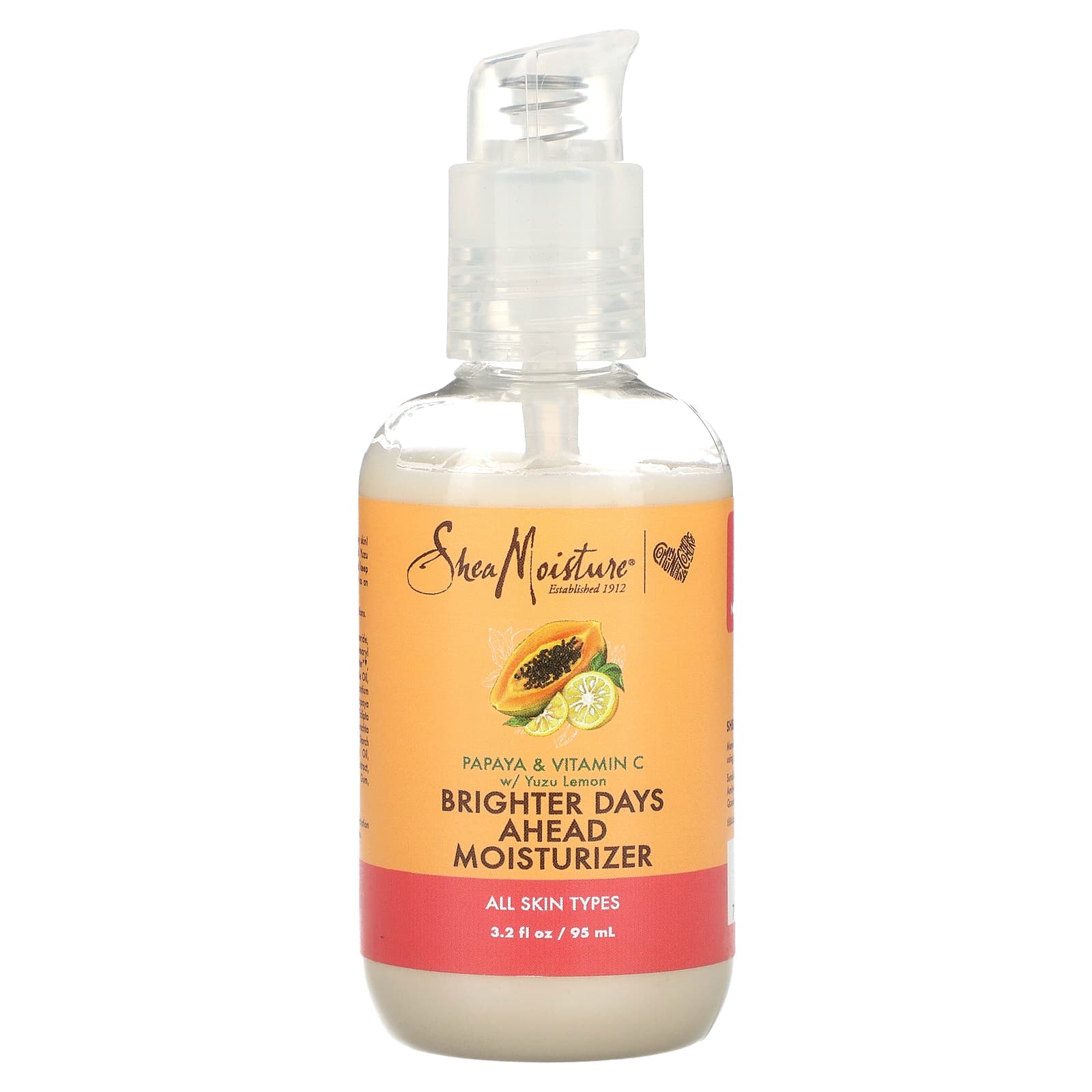 SheaMoisture, Brighter Days Ahead Moisturizer, 3.2 fl oz (95 ml) - Image 1