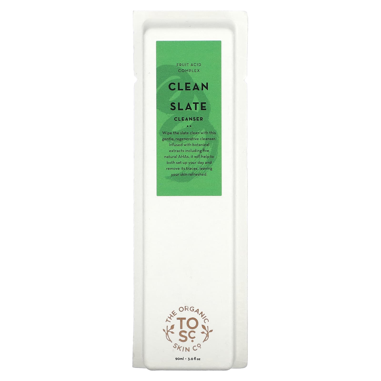 The Organic Skin Co., Clean Slate Cleanser, 3 fl oz (90 ml) - Image 2