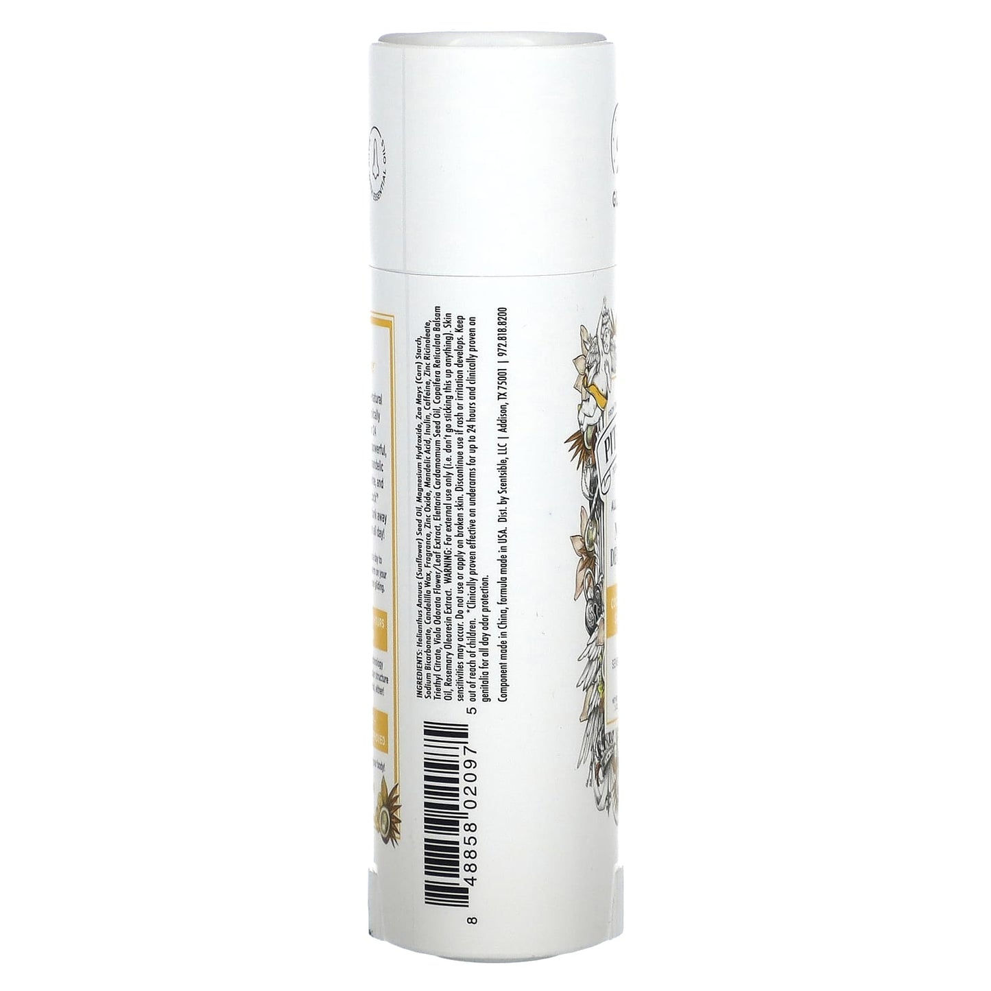 Poo-Pourri, Pit-Pourri® Natural Deodorant, Coconut Vanilla Sandalwood, 2 oz (70 g) - Image 2