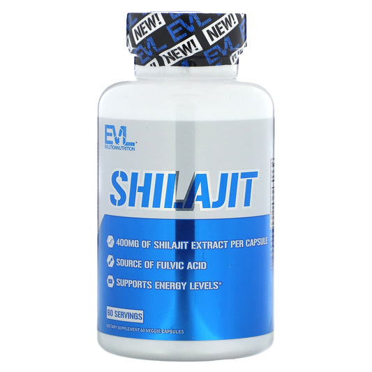 EVLution Nutrition Shilajit 400mg Energy & Endurance Supplement - Image 1