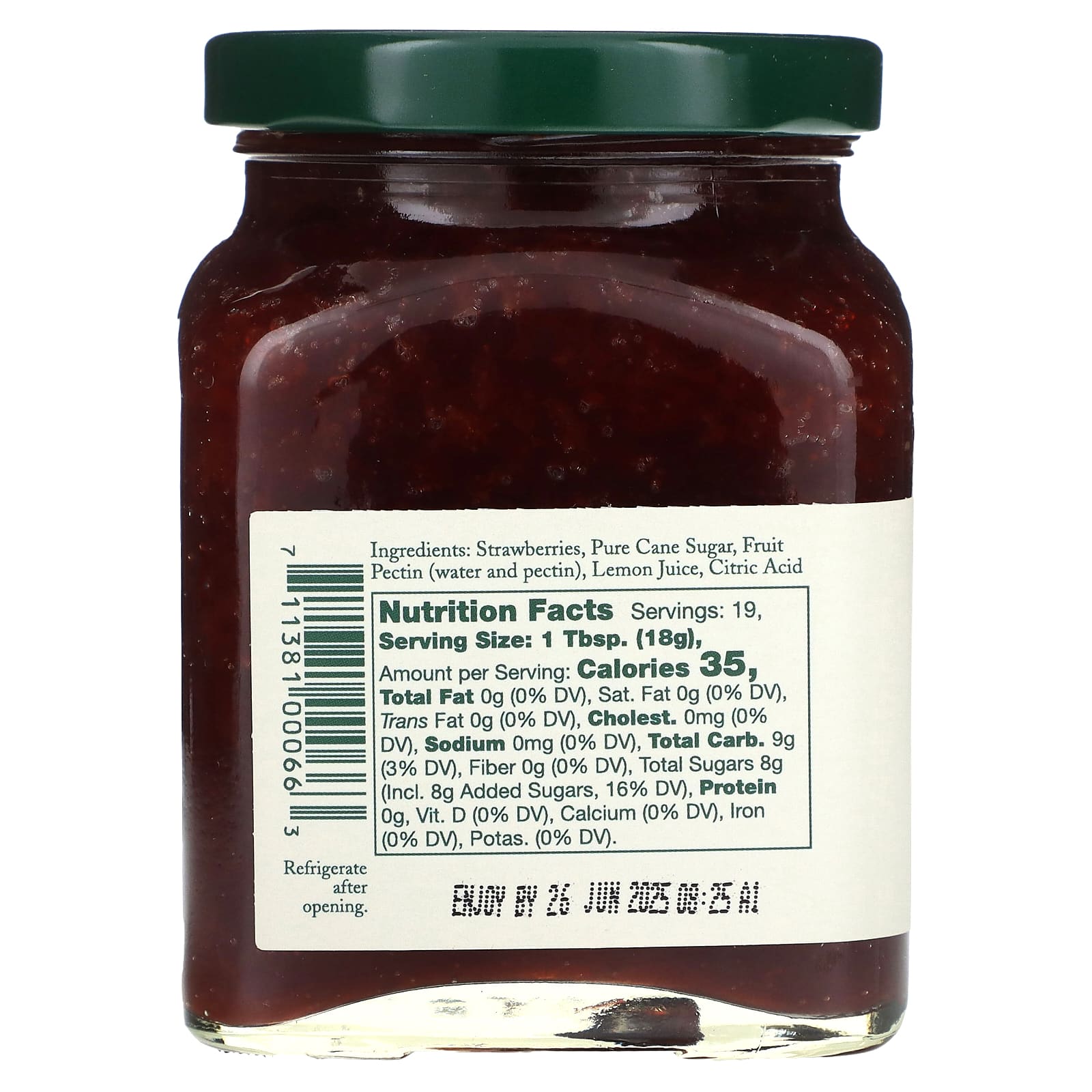 Stonewall Kitchen, Strawberry Jam, 12.25 oz (347 g) - Image 2
