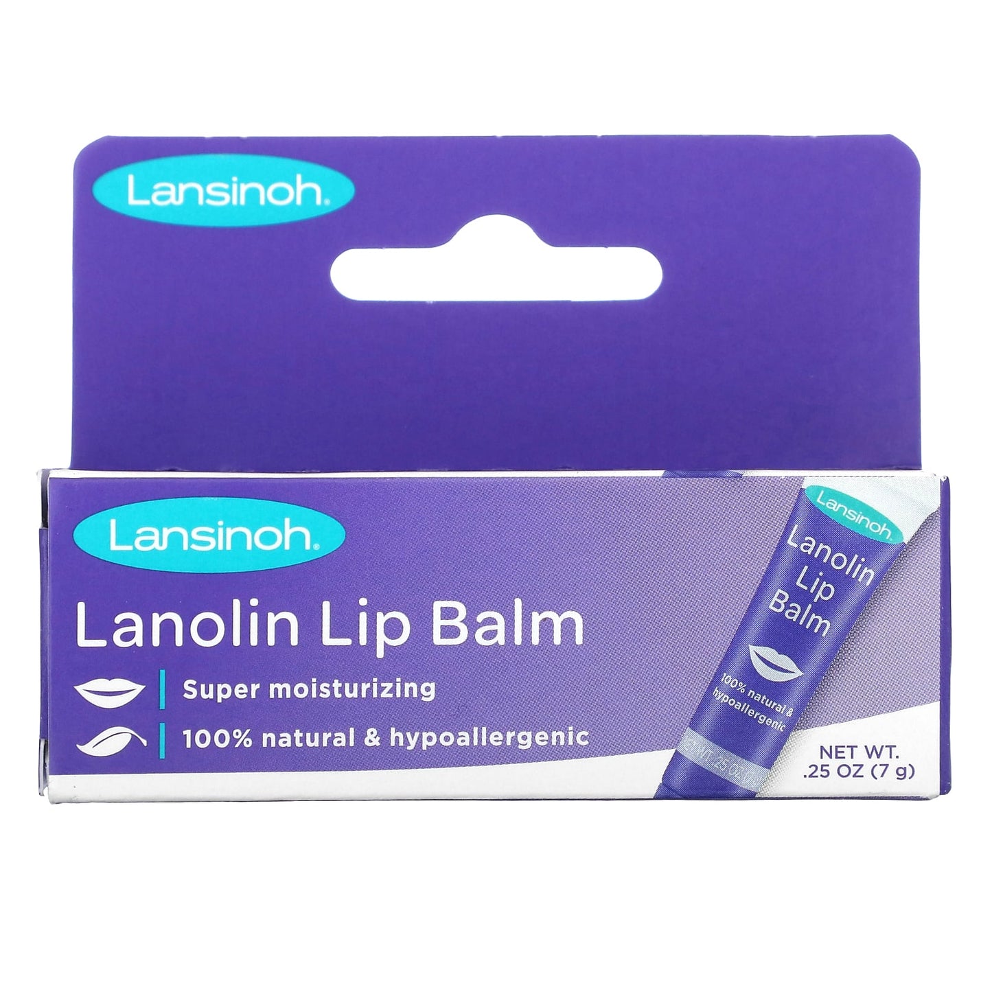 Lansinoh, Lanolin Lip Balm, 0.25 oz (7 g) - Image 2