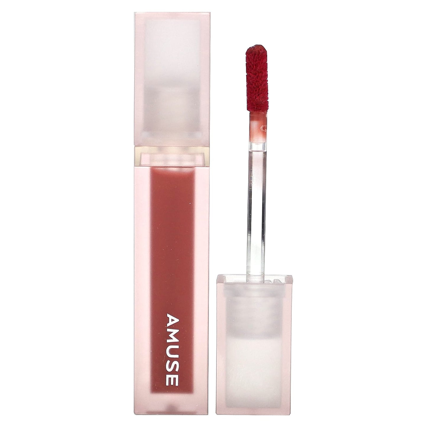 Amuse Vegan Rose Lip Tint Dew Velvet, 0.14 oz (4g) - Image 1