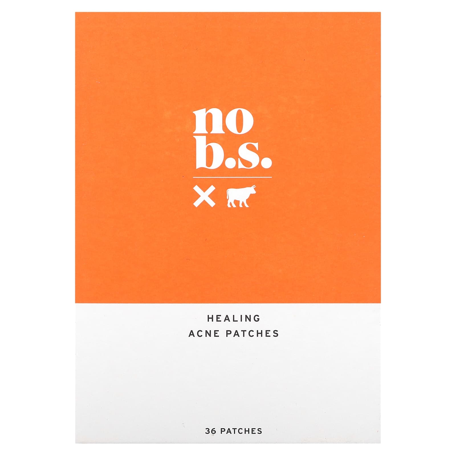 No BS Skincare, Healing Acne Patches, 36 Patches - Image 1