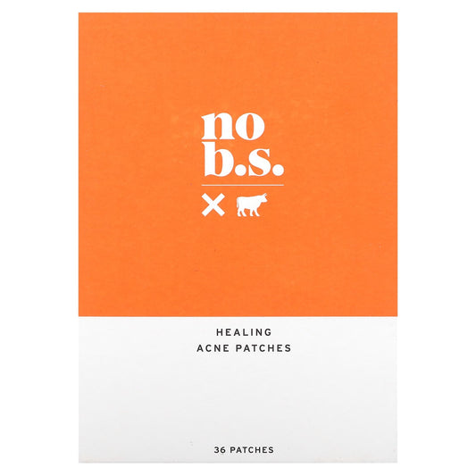 No BS Skincare, Healing Acne Patches, 36 Patches - Image 1