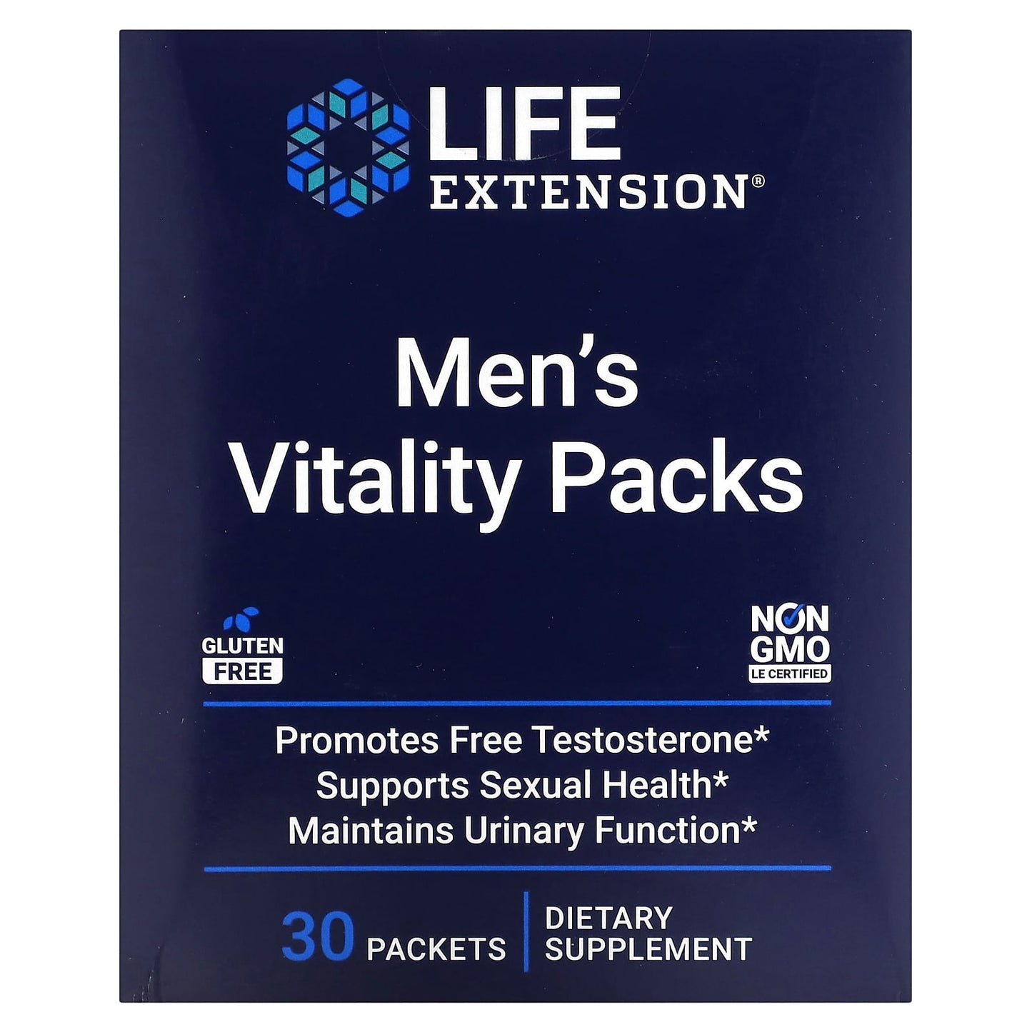 Life Extension, Men's Vitality Packs, 30 Packets - Image 1