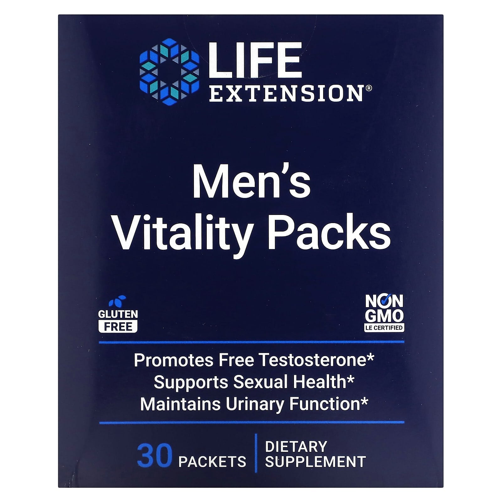 Life Extension, Men's Vitality Packs, 30 Packets - Image 1
