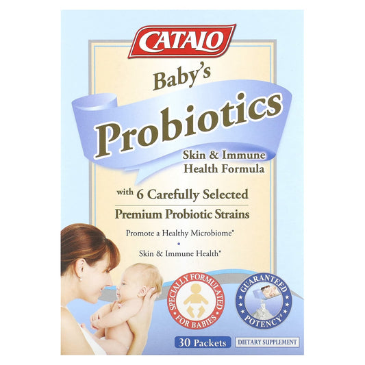 CATALO Baby Probiotics for Immune Health, 30 Packets, 0.05 oz Each - Image 1