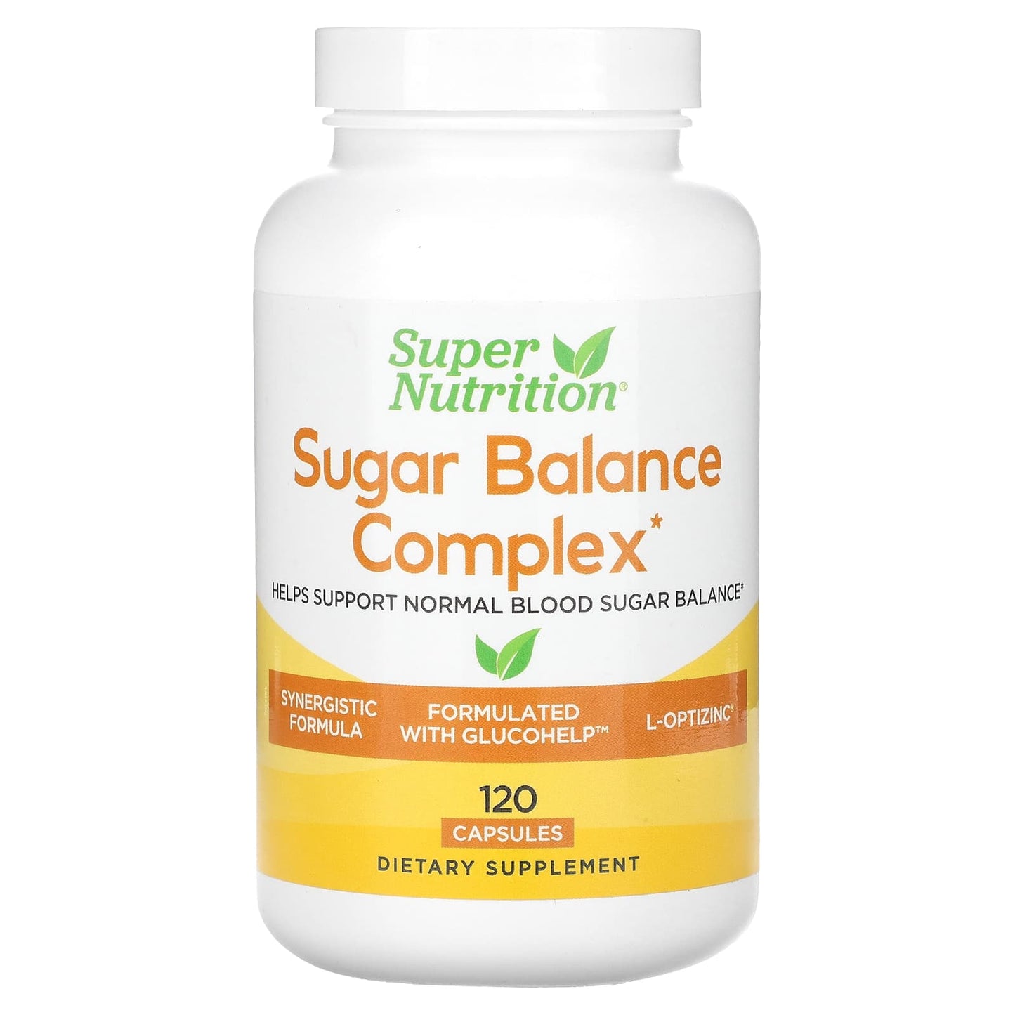 Blood Sugar Balance & Energy Support - 120 Veggie Capsules - Image 1