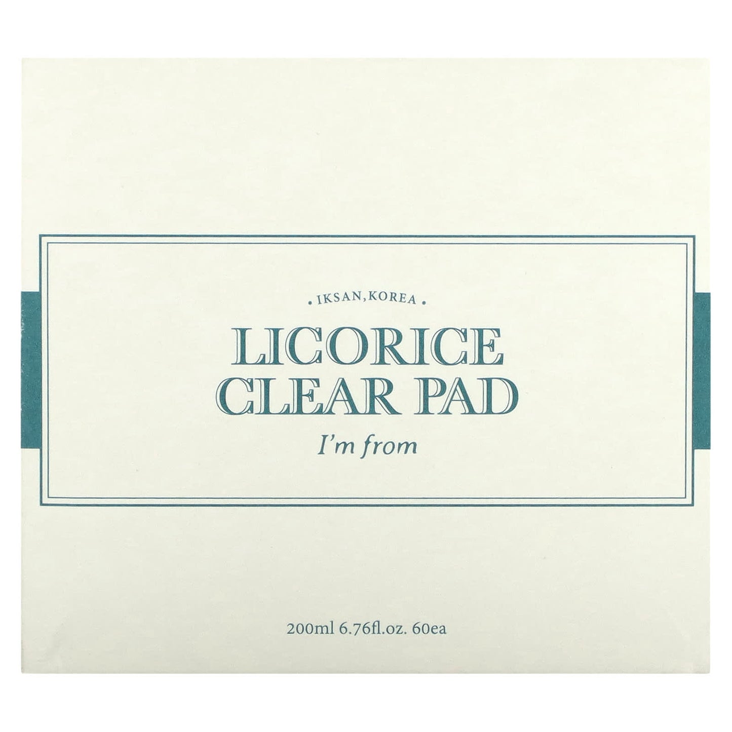 Soothe Your Skin with I'm From Licorice Clear Pad - Hydrating Face Treatment - Image 2