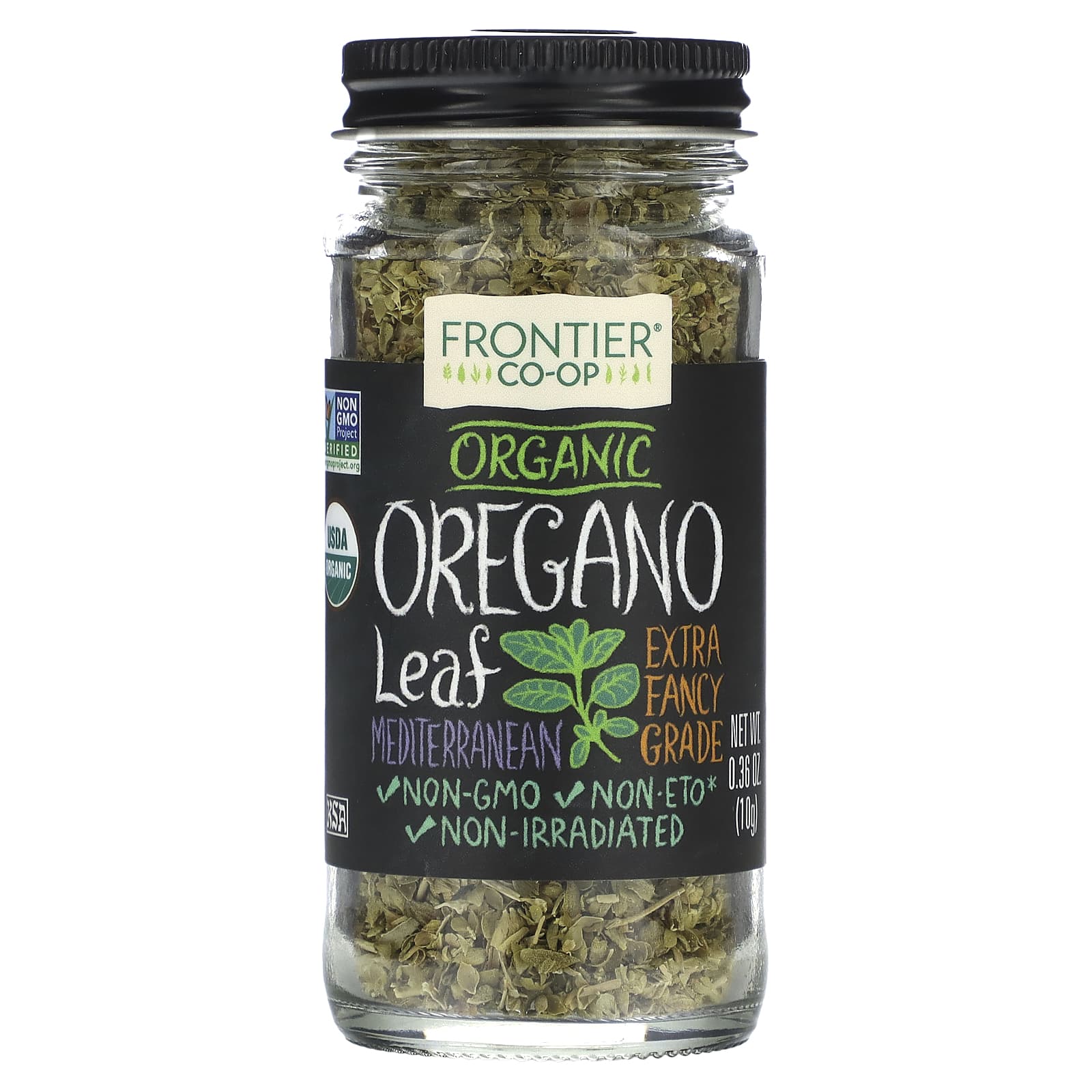 Frontier Co-op Organic Oregano Leaf - USDA Organic, Non-GMO - Image 1