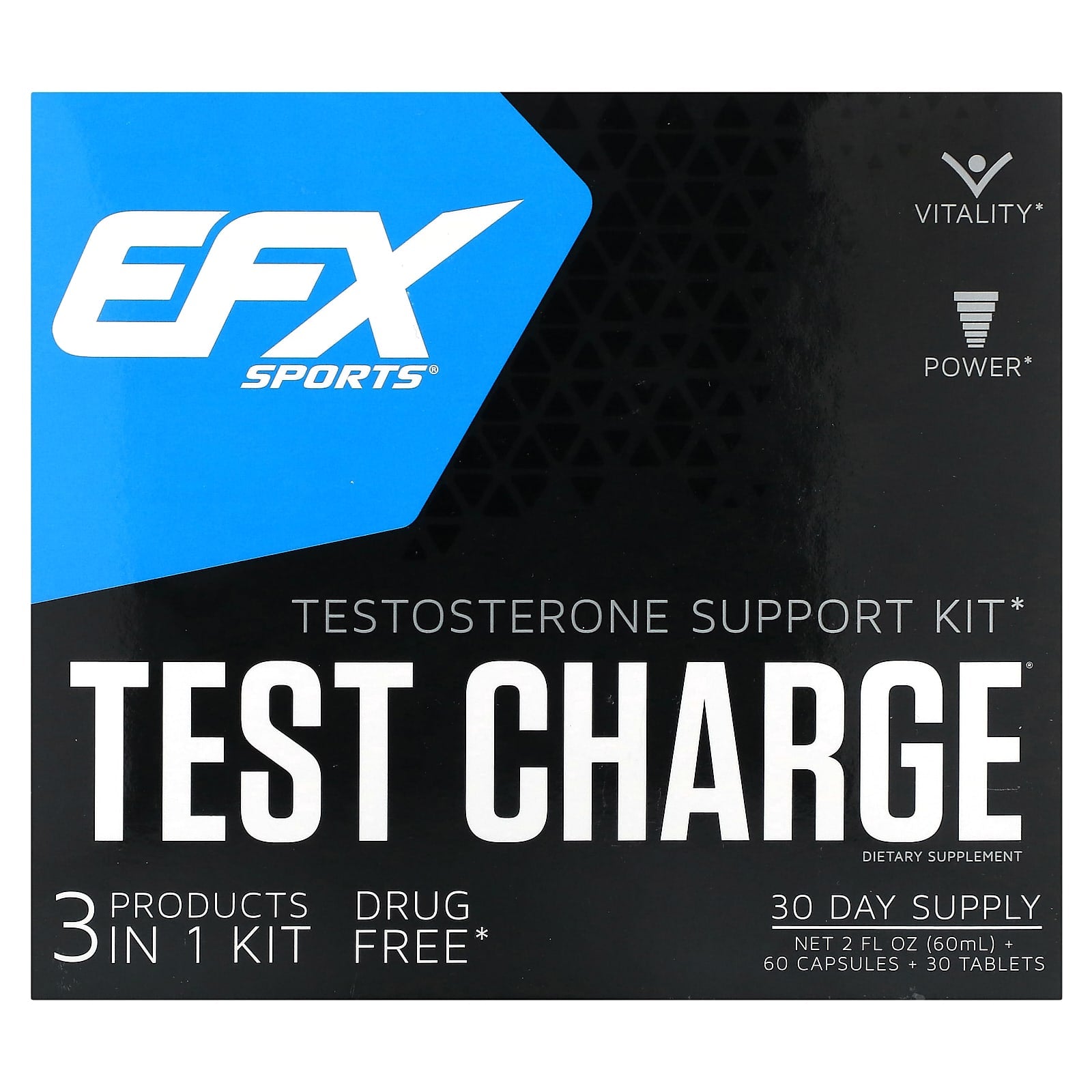EFX Sports Testosterone Support Kit - Boost Libido & Energy - Image 1