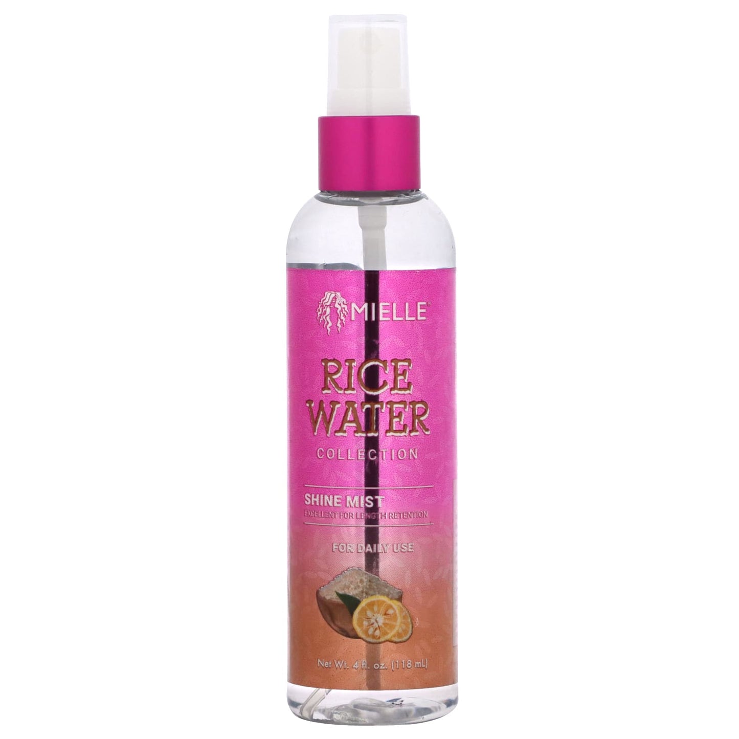 Mielle, Rice Water Collection, Shine Mist, 4 fl oz (118 ml) - Image 1