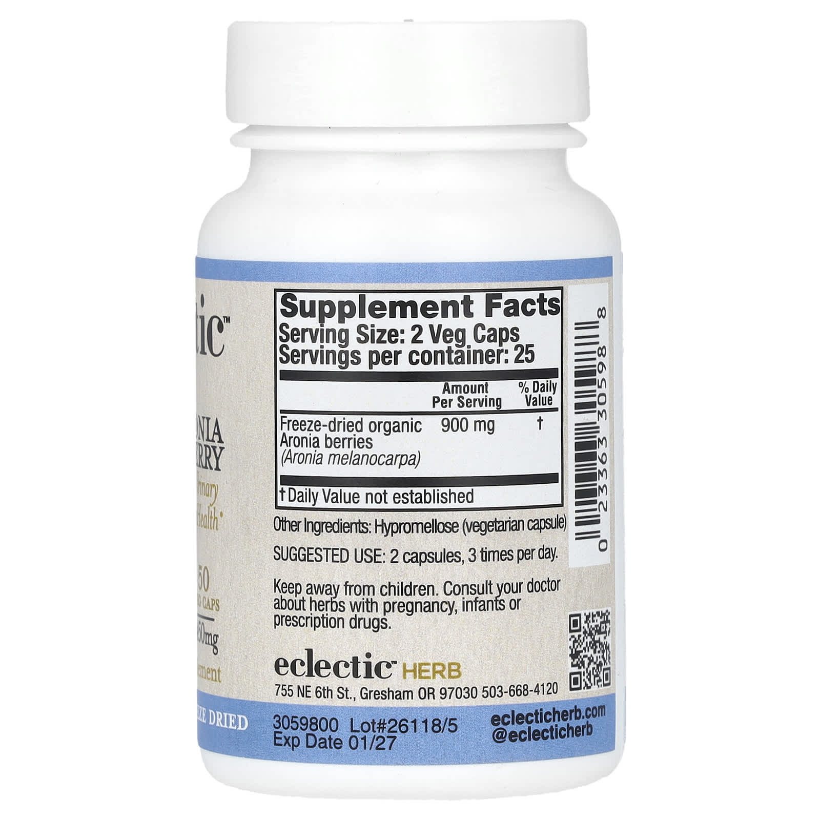 Aronia Berry Dietary Supplement for Urinary Tract Health - Image 2
