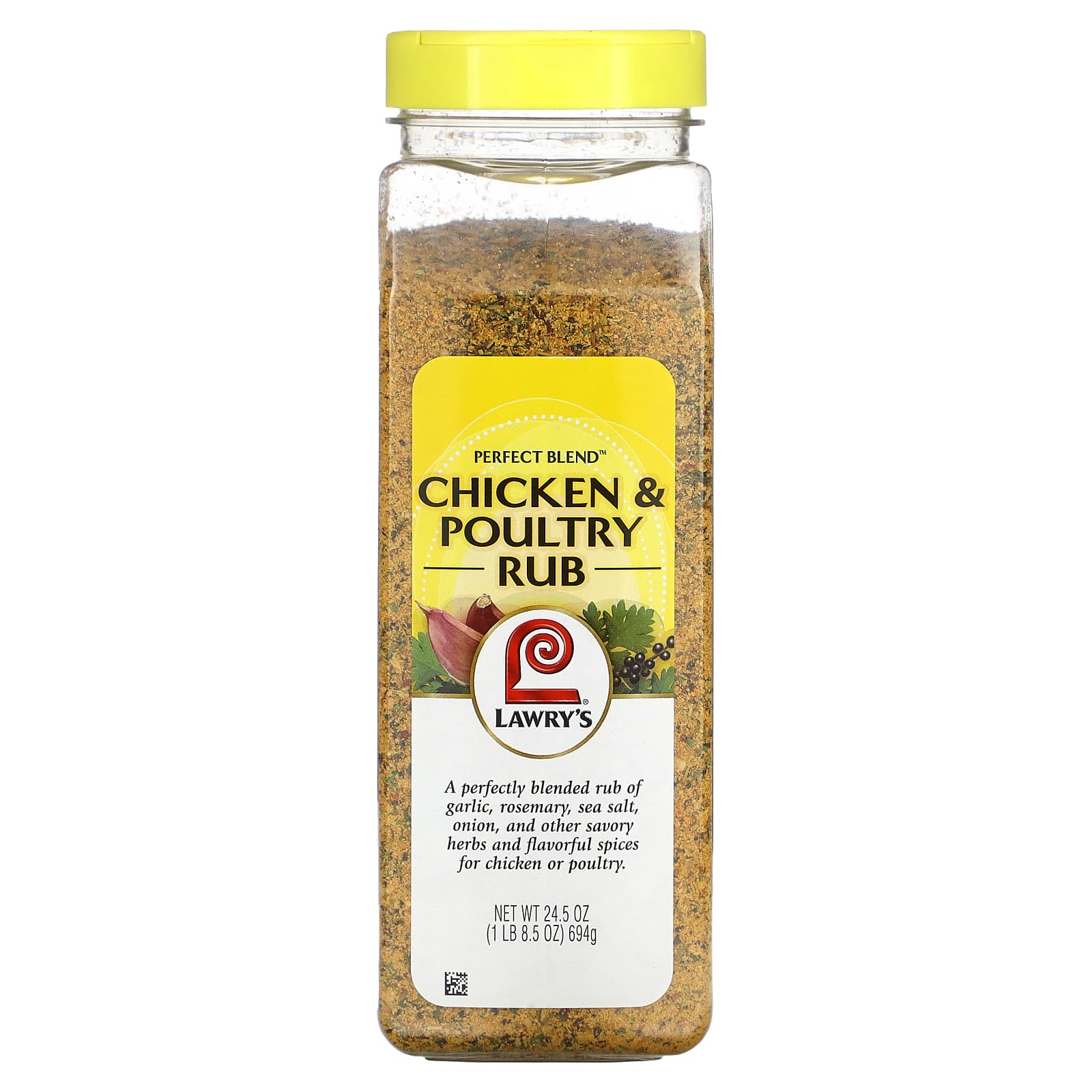 Lawry's, Perfect Blend, Chicken & Poultry Rub, 1 lb 8.5 oz (694 g) - Image 1