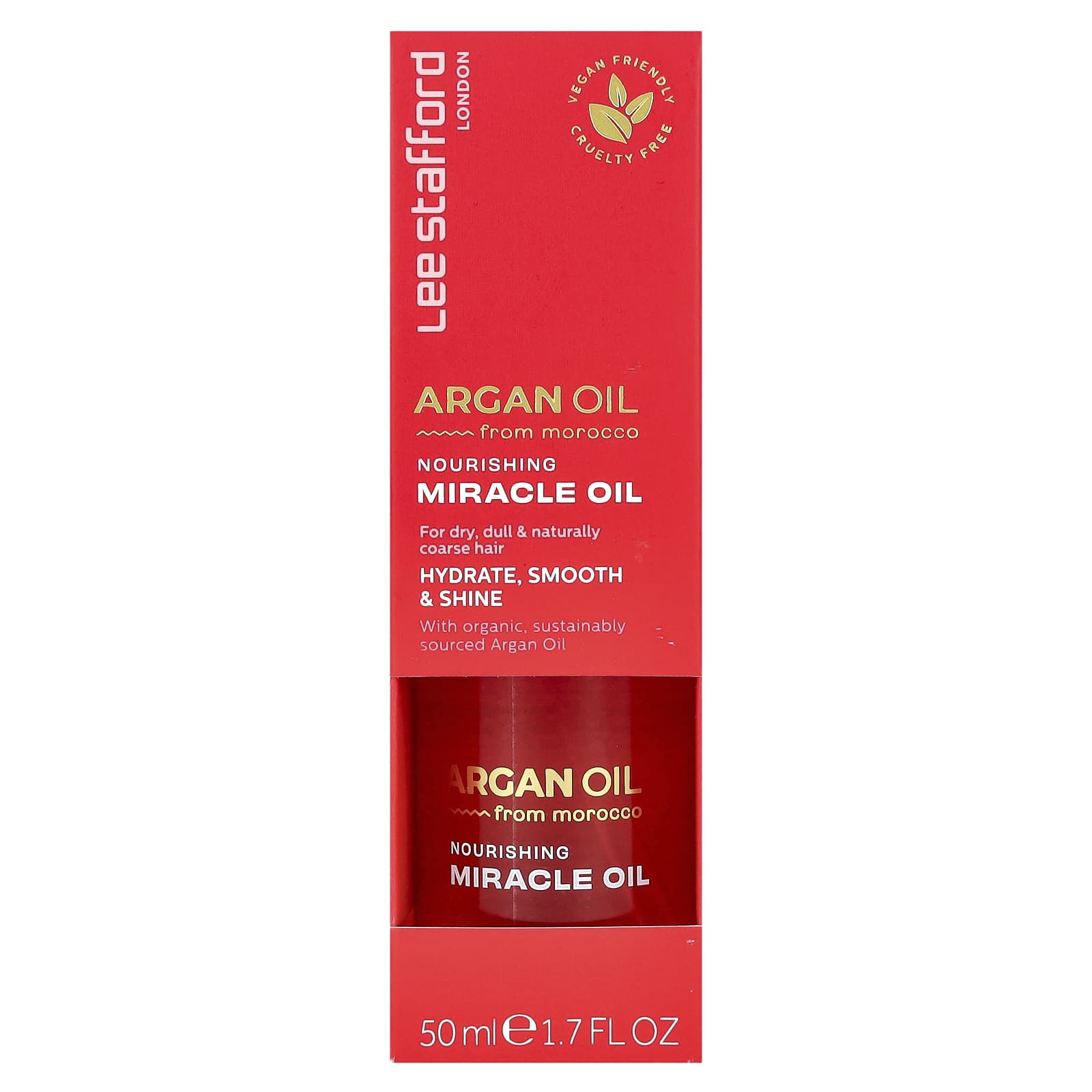 Lee Stafford, Argan Oil From Morocco, Nourishing Miracle Oil, 1.7 fl oz (50 ml) - Image 2