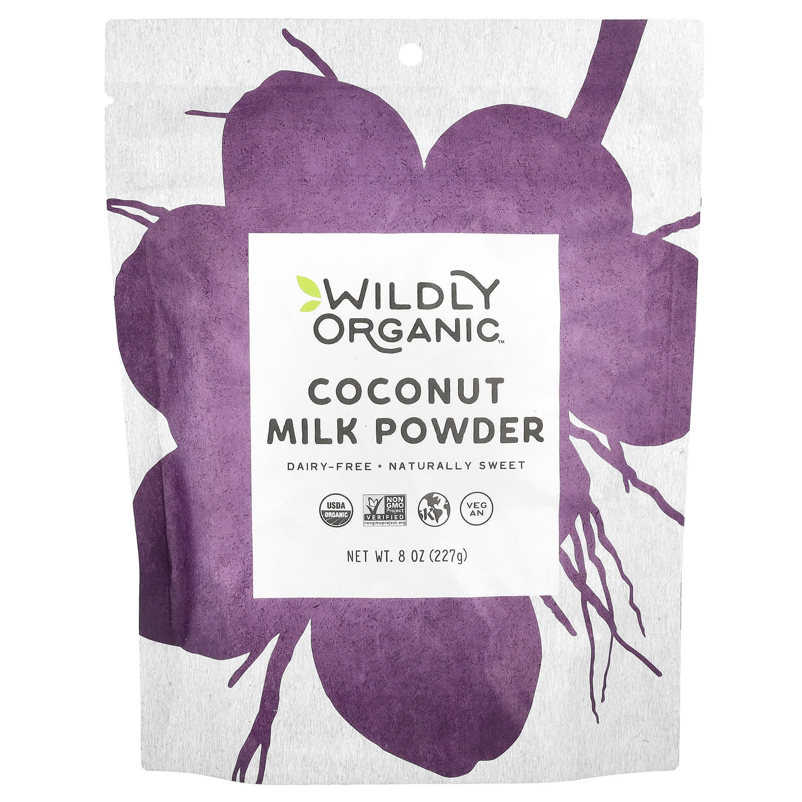 Wildly Organic, Coconut Milk Powder, 8 oz (227 g) - Image 1