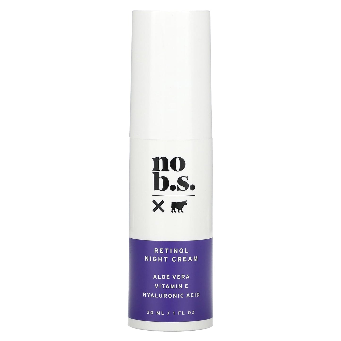 No BS Skincare, Retinol Night Cream, 1 fl oz (30 ml) - Image 1