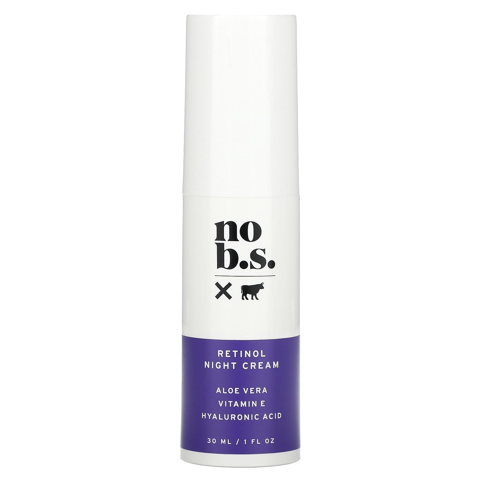 No BS Skincare, Retinol Night Cream, 1 fl oz (30 ml) - Image 1