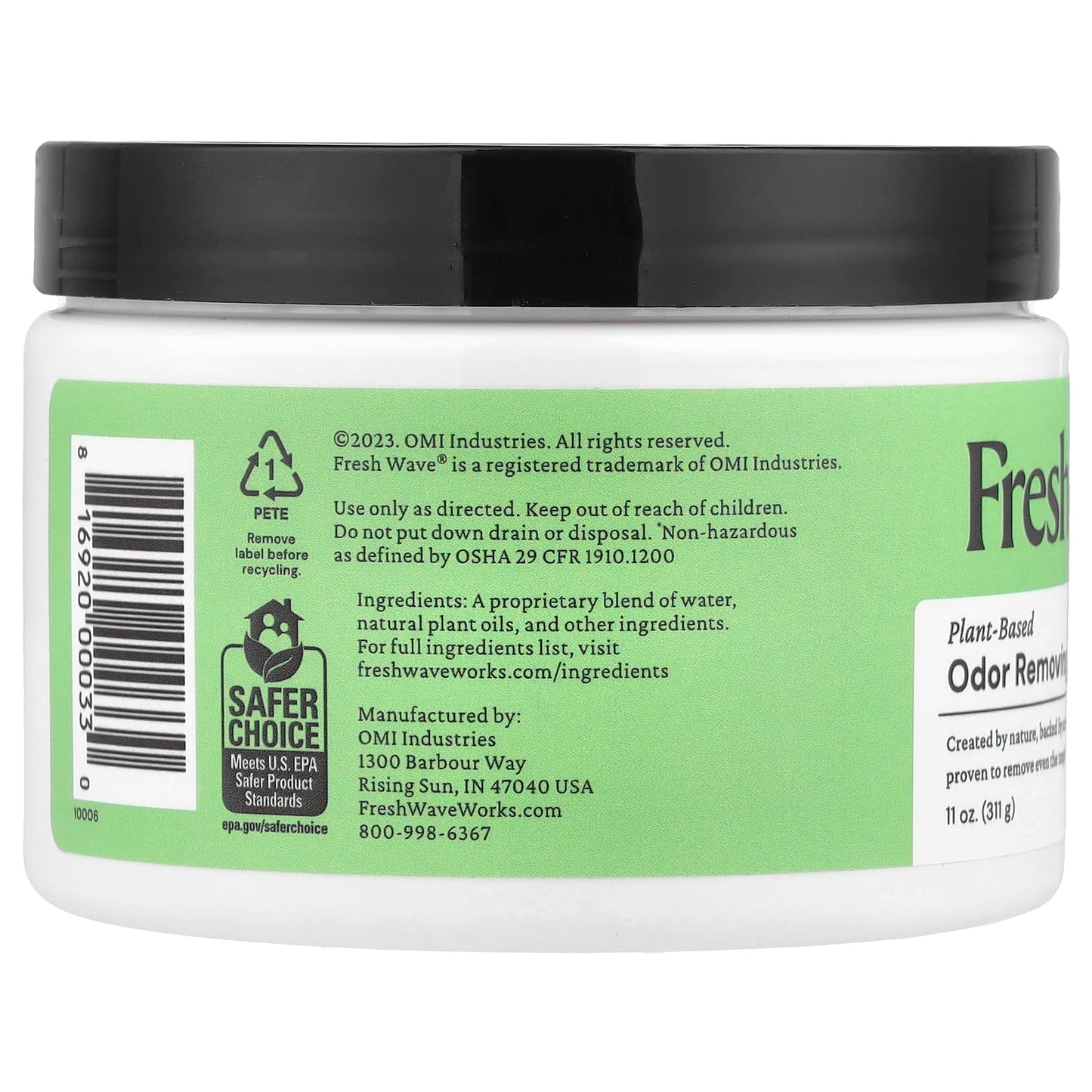 Plant-Based Odor Removing Gel | Fresh Wave, 11 oz (311 g) - Image 2